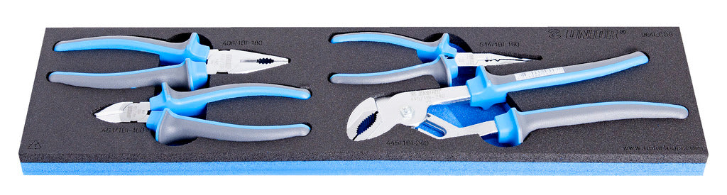 Unior | 621291 | Set of BI pliers in SOS tool tray - /4