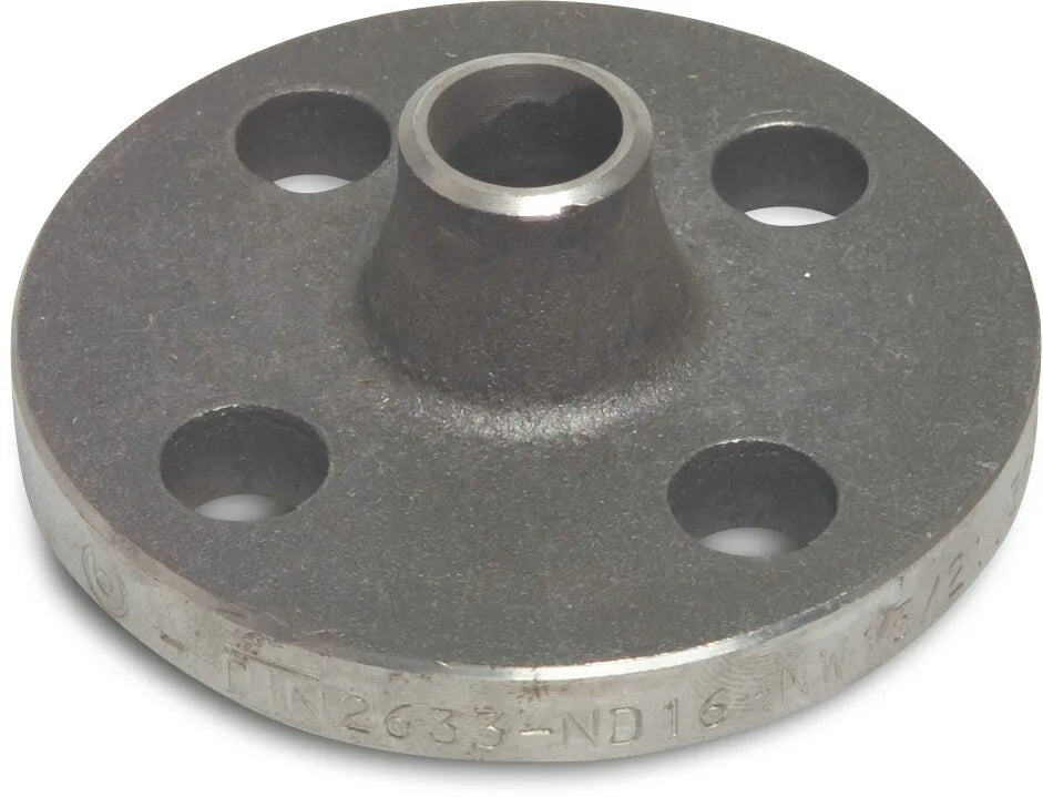 Profec Welding Neck Steel Dn125 x 139,7mm Din Flange x Butt Welding Pn16 | Profec | UK Supplier | Roladex