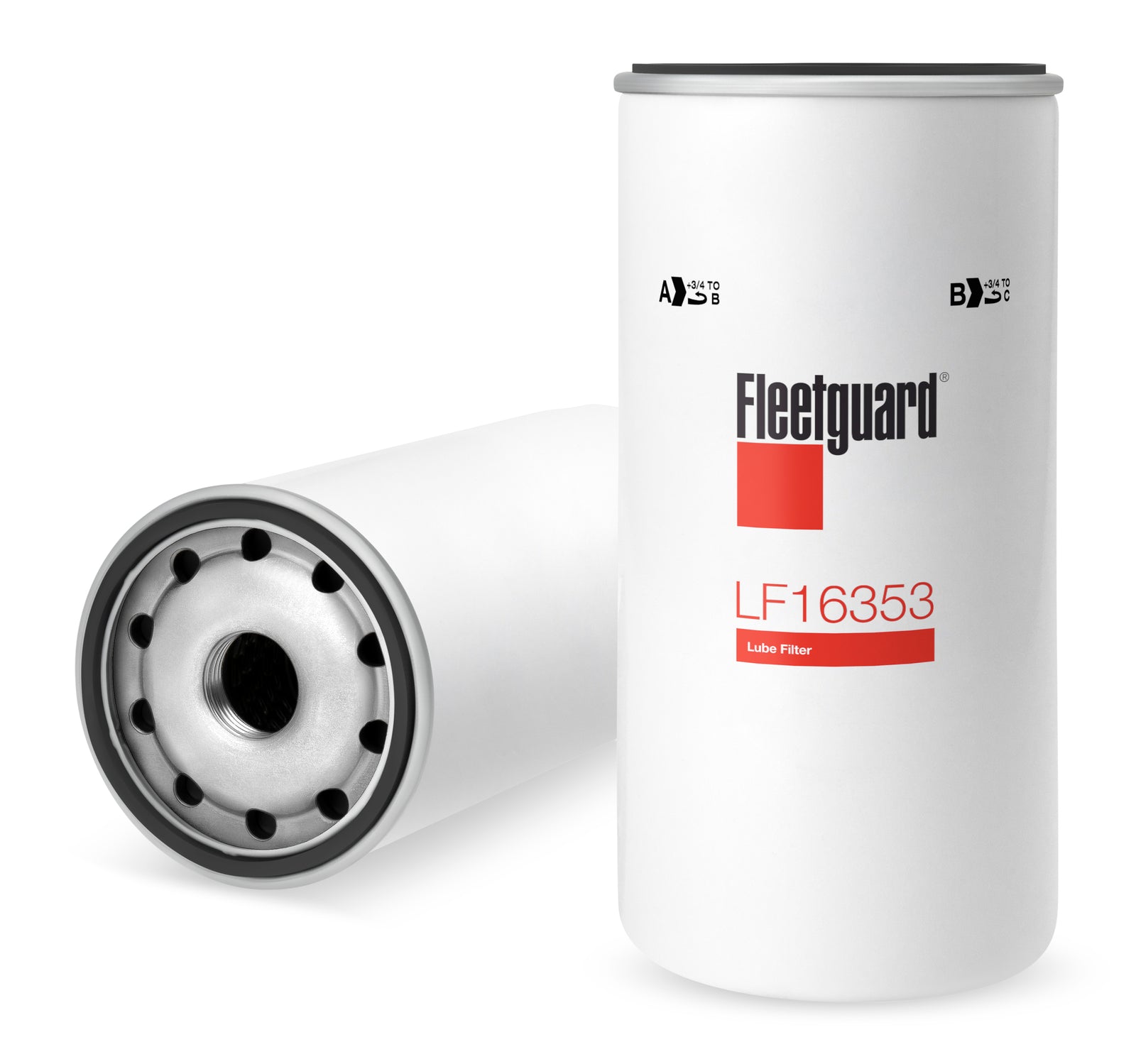 Fleetguard Oil Filter Cellulose Spinon LF16353