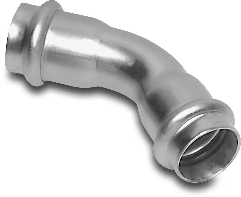 Bonfix 45° Stainless Steel 316L 15mm Press Fit | Bonfix | UK Supplier | Roladex