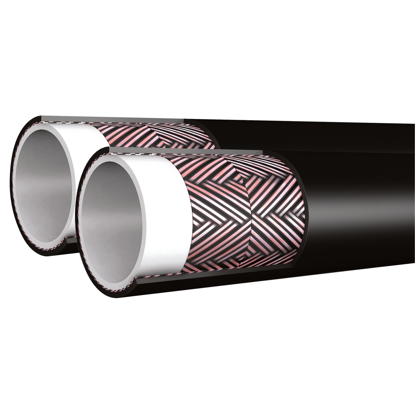 FT Pro 100R7-06-25-TWIN - 3/8" ID Sae 100R7 Twin Hydraulic Hose 100R7