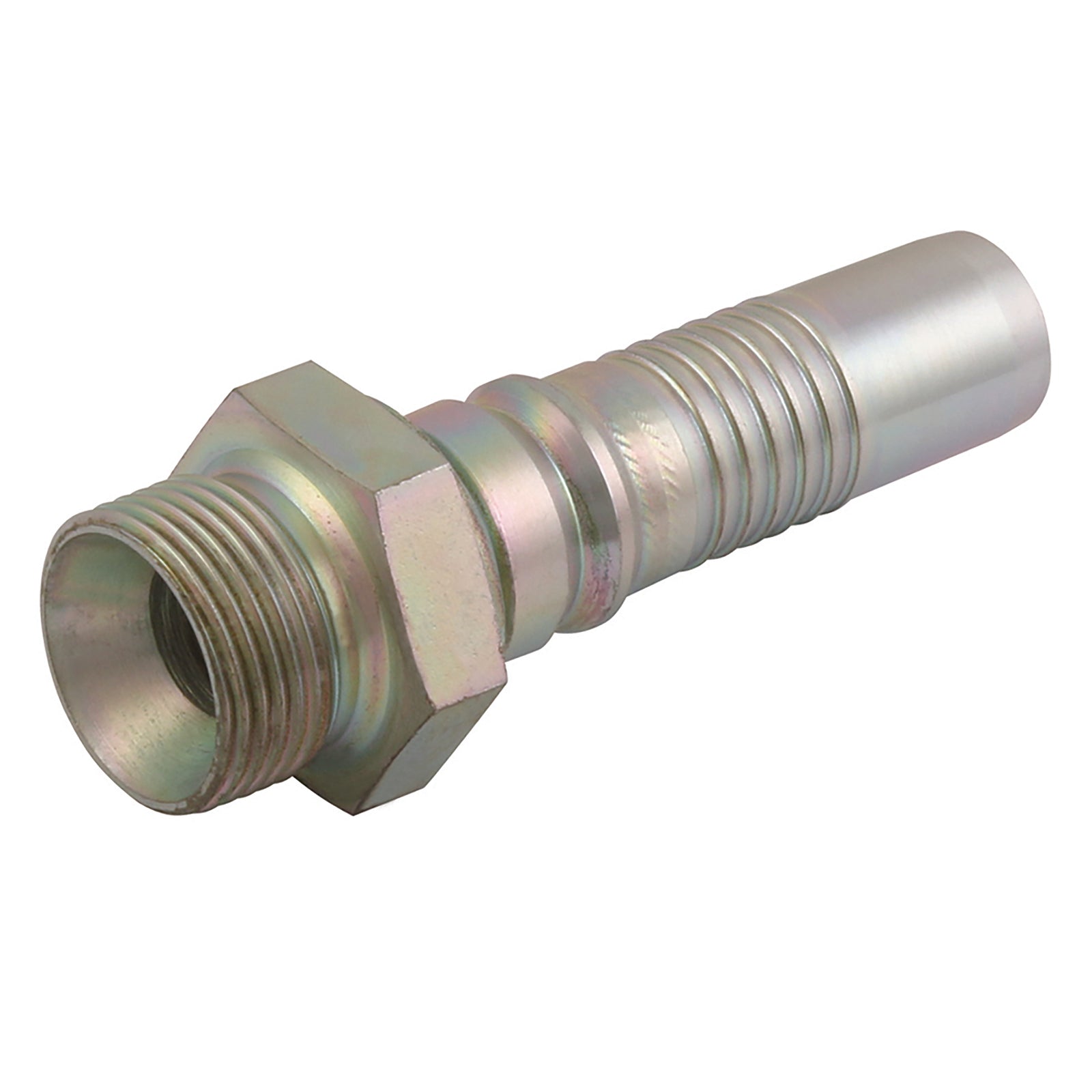 FT Pro JMBSPM-20-16CF - 1.1/4" BSP Male Interlock Straight 1" Hose ID