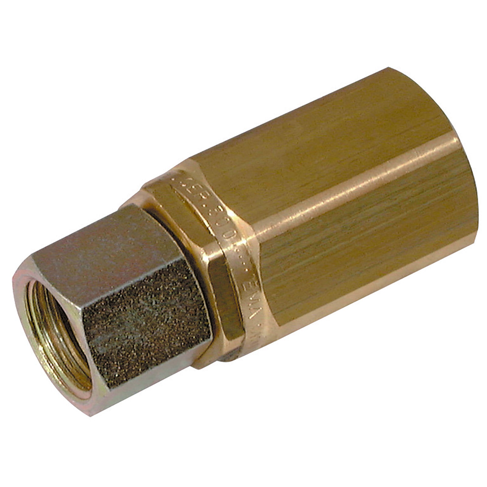 Parker TE-500 - 1/2" BSP Female X 3/4" BSP Female Valved Swivel Joint
