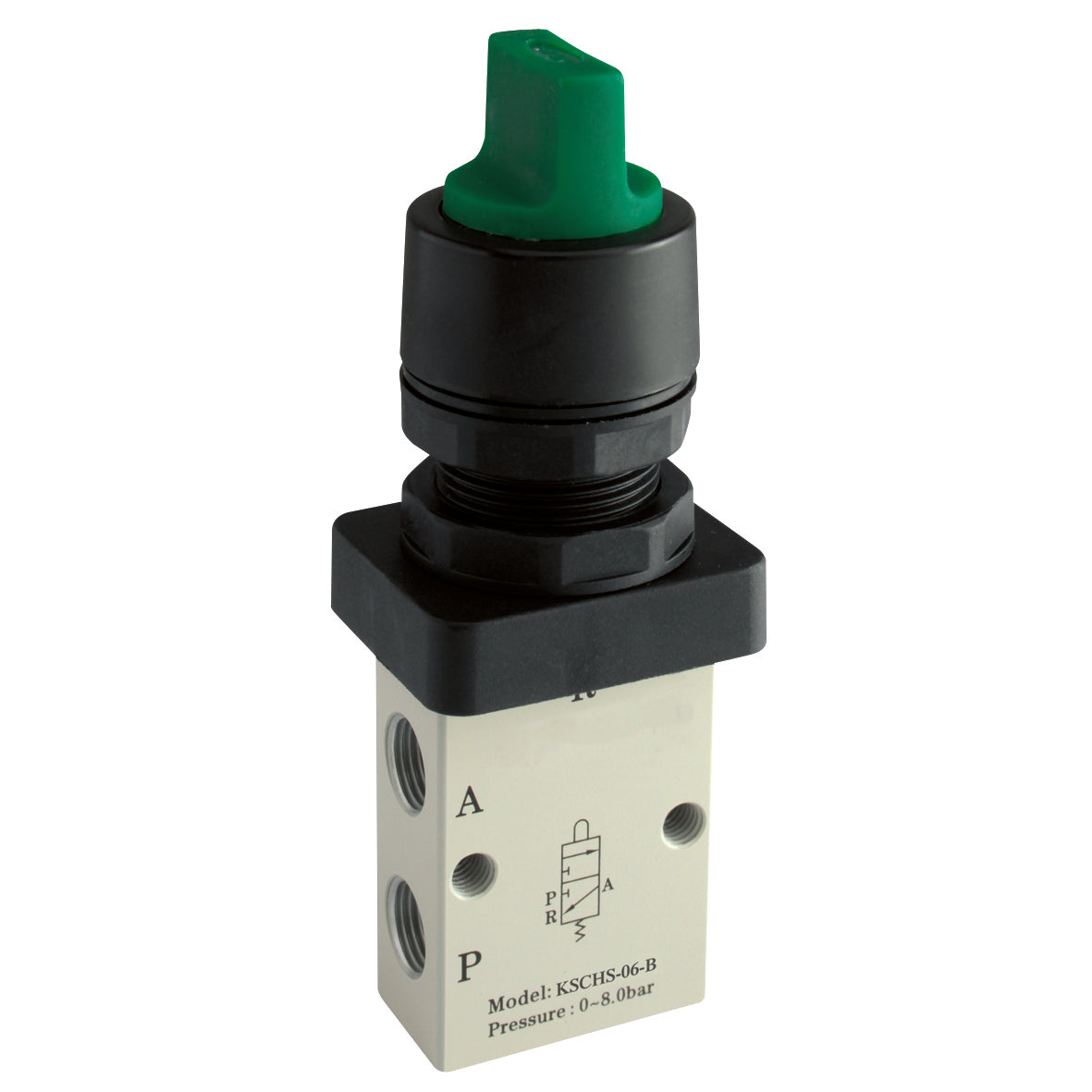 FT Pro KSCHS-06-B - 1/8" 3/2 Normally Closed Switch Valve