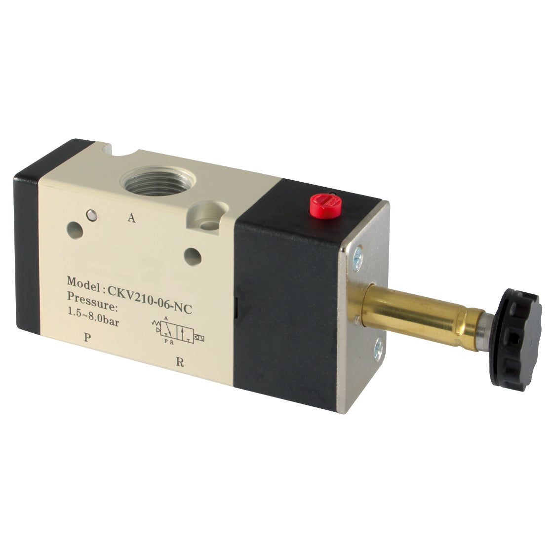 FT Pro CKV210-06-NC - 3/2 1/8" Solenoid/Spring Valve Normally Closed