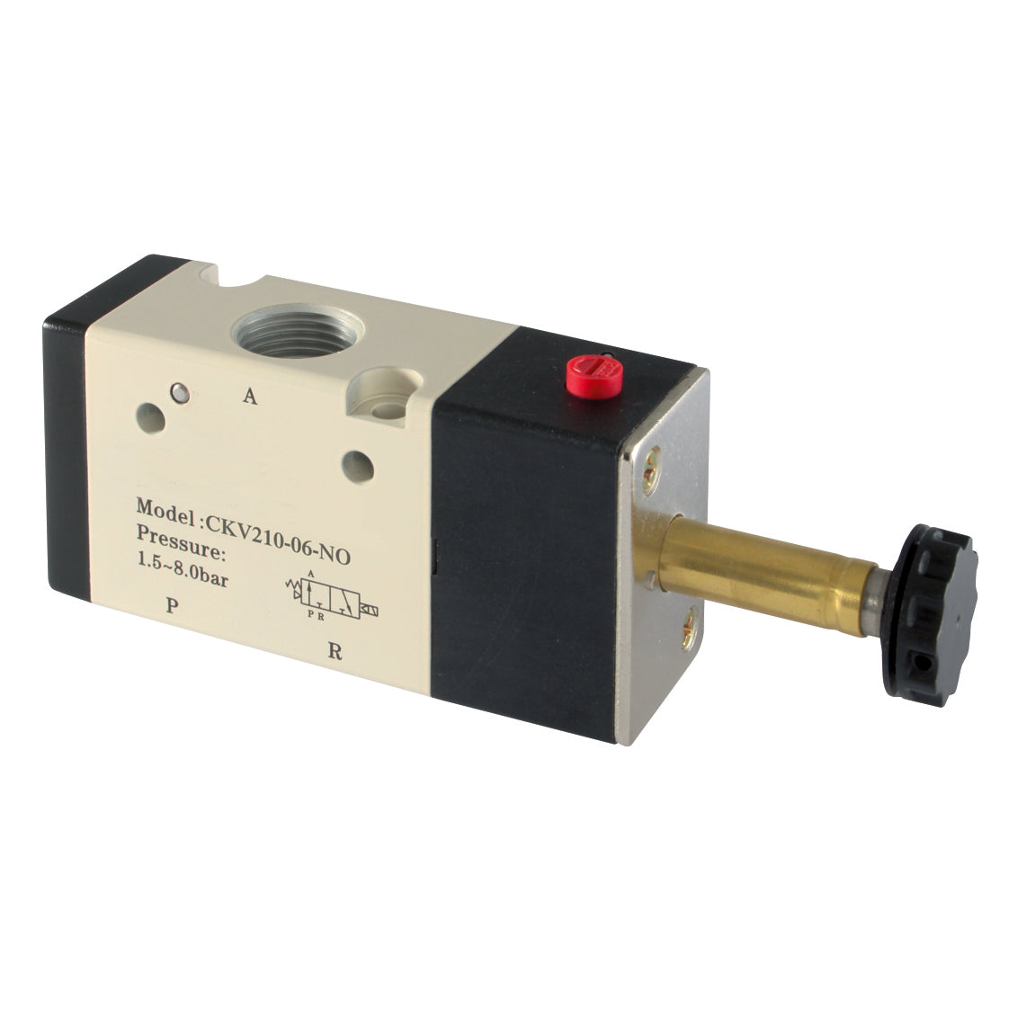 FT Pro CKV210-06-NO - 3/2 1/8" Solenoid/Spring Valve Normally Open