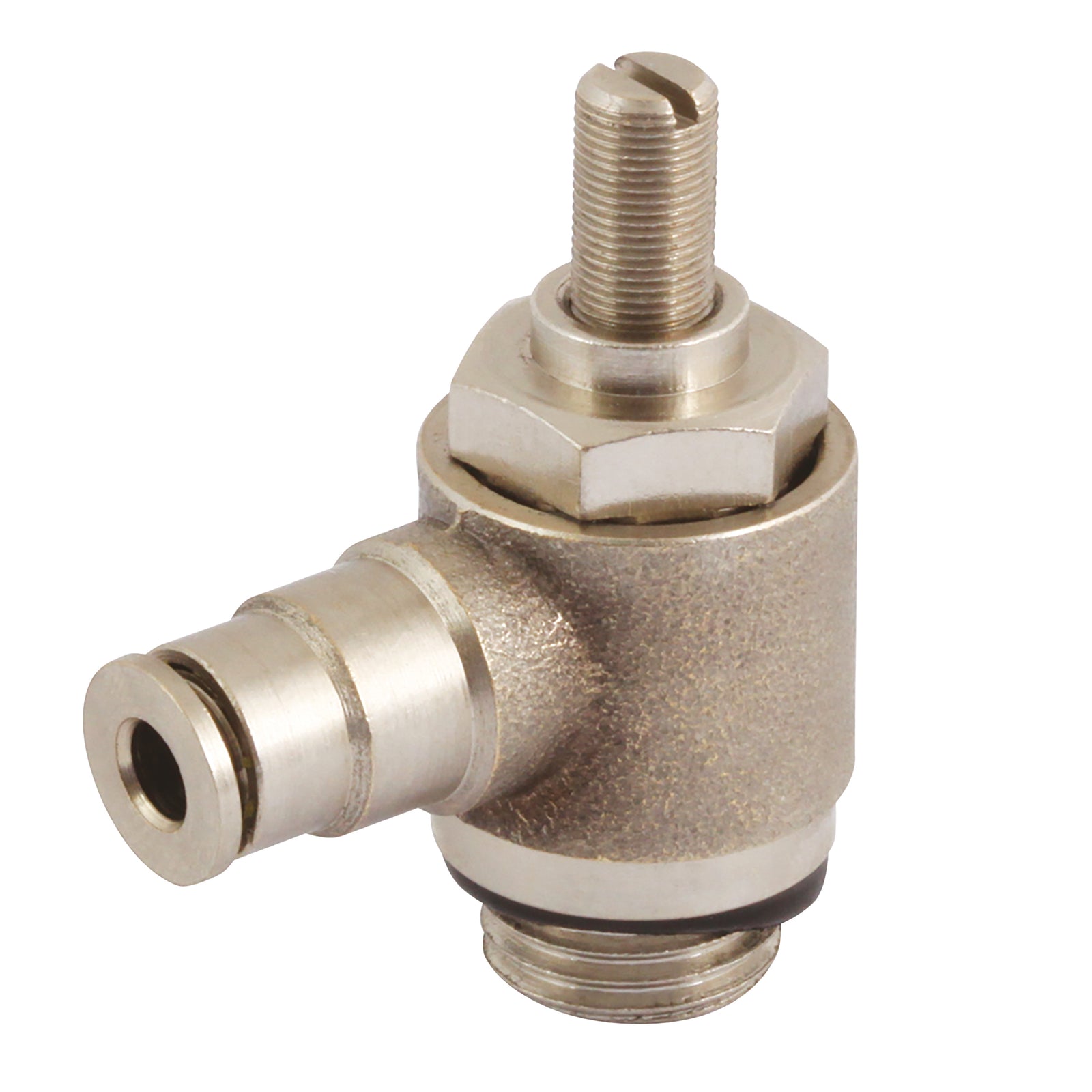 FT Pro MNSP10-G04 - 1/2" BSPP Male X 10mm OD Speed Control Valve