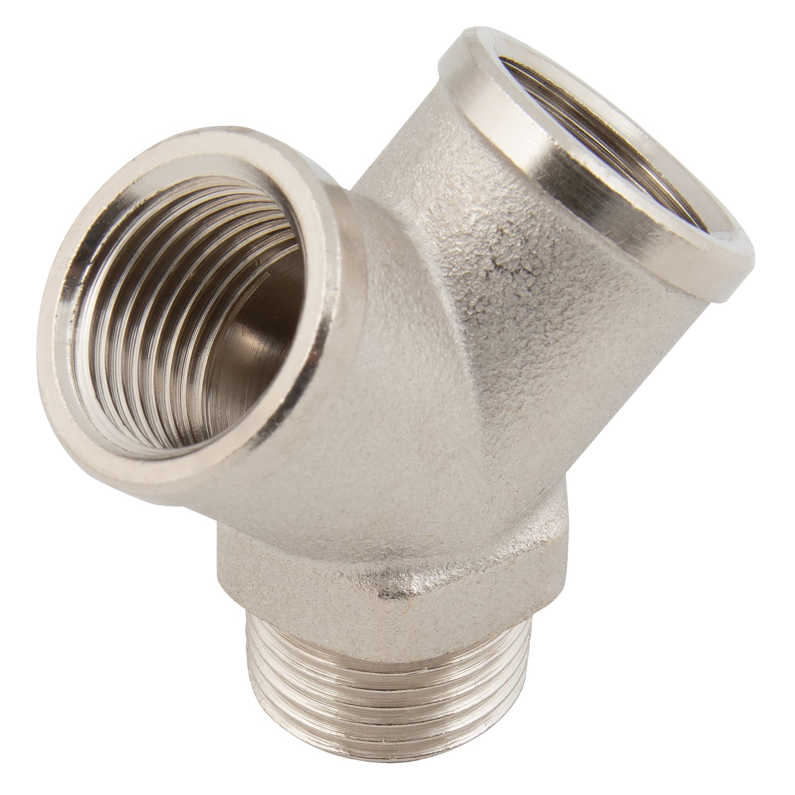 FT Pro XO-21 - 1/2" BSPT Male X 1/2" BSPP Female Equal Y Connector