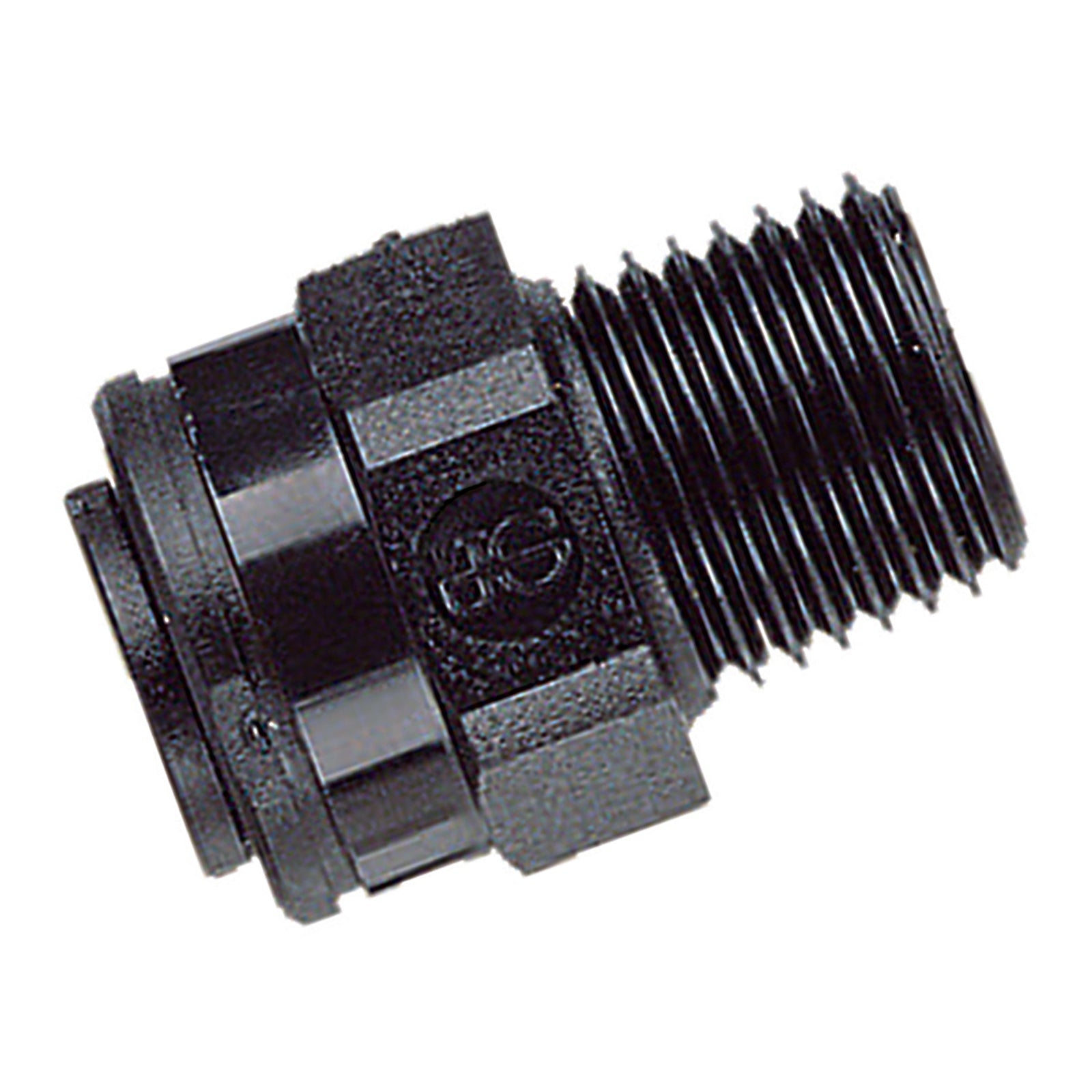 John Guest PM010601E - 06mm OD X 1/8" BSPT Male Straight Adaptor