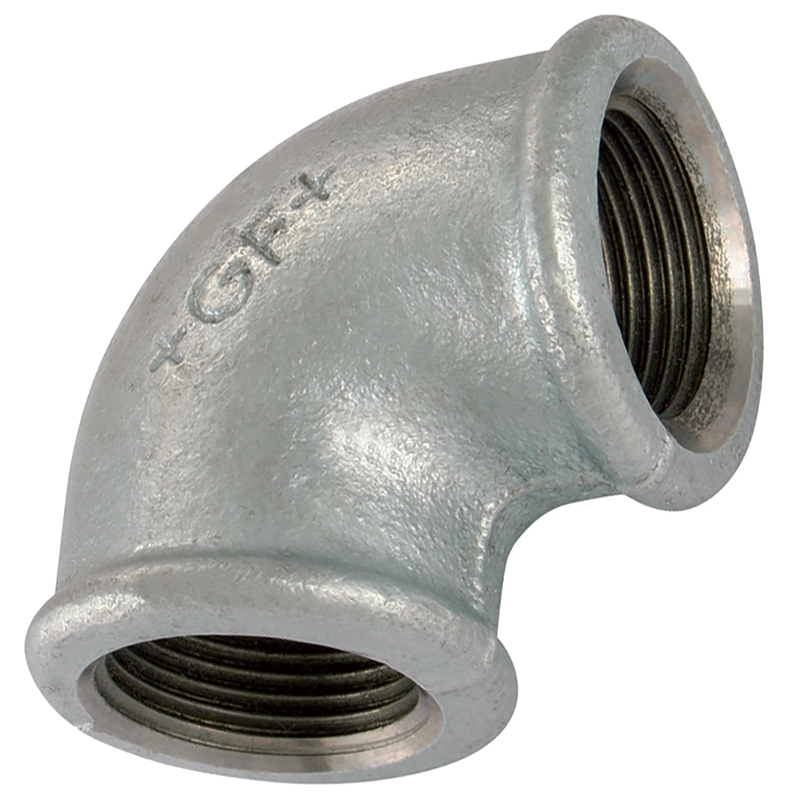 GF GF90-18 - 1/8" BSPP Fem Equal 90° Elbow Galvanised 90G