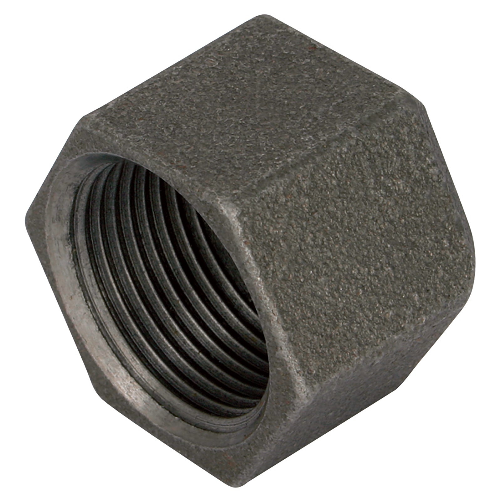 GF GF300-4N - 4" BSPP Female Cap Black 300