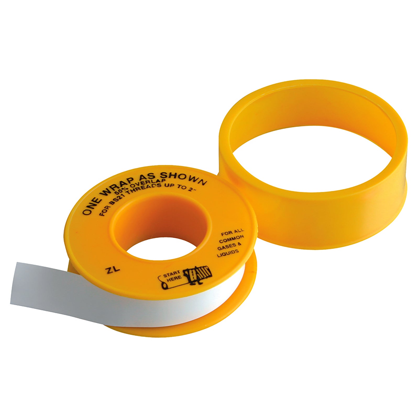 FT Pro PTFE-GAS - Gas Approved Ptfe Tape 12mm X 5M