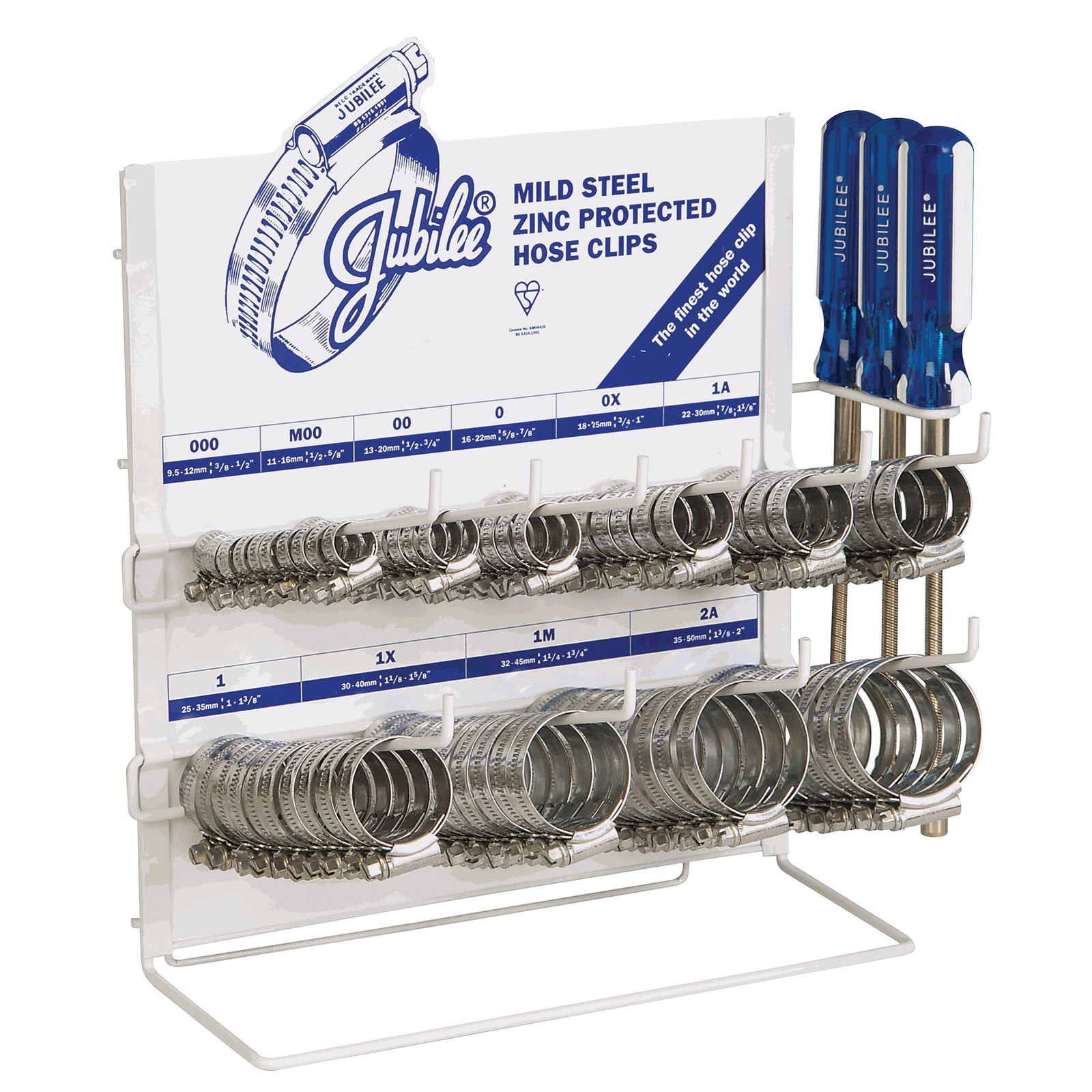 Jubilee CD-100MS - Clip Dispensers Stand Mild Steel