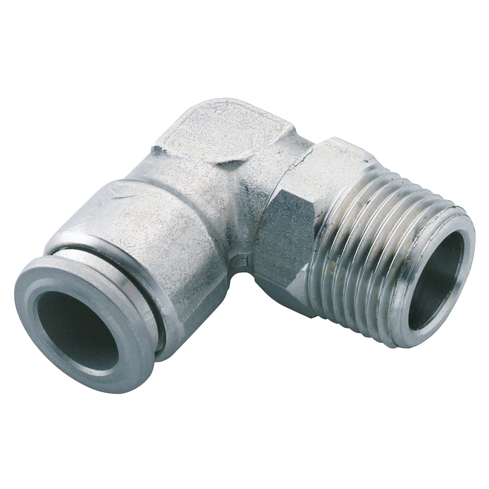 Aignep 60110-6-1/4 - 06mm X 1/4" BSPT Sw Elbow Male 316 St/St