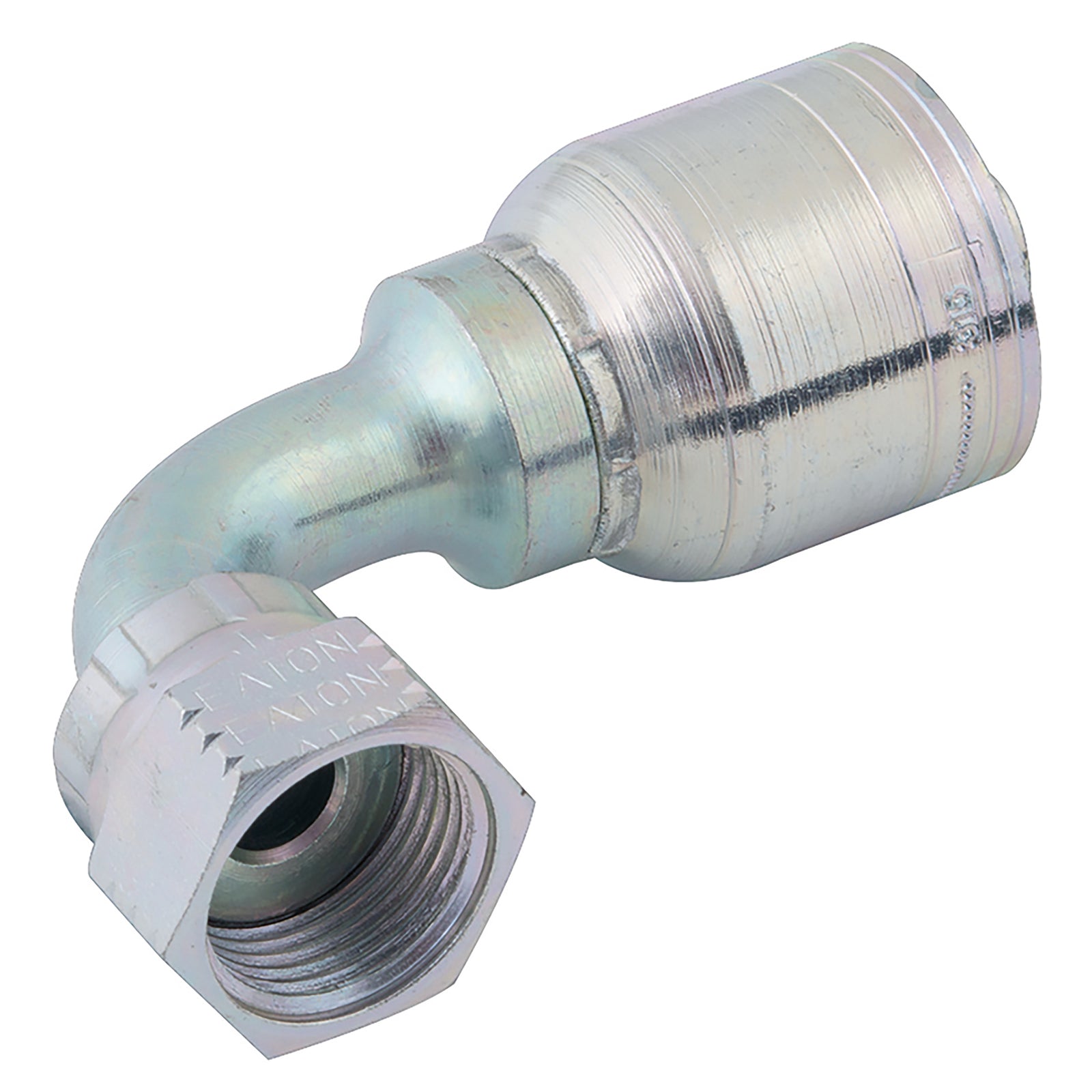 Danfoss Aeroquip 1A4FRB4 - 9/16" Ors Female 90° Swept Elbow Hose ID 1/4" Steel