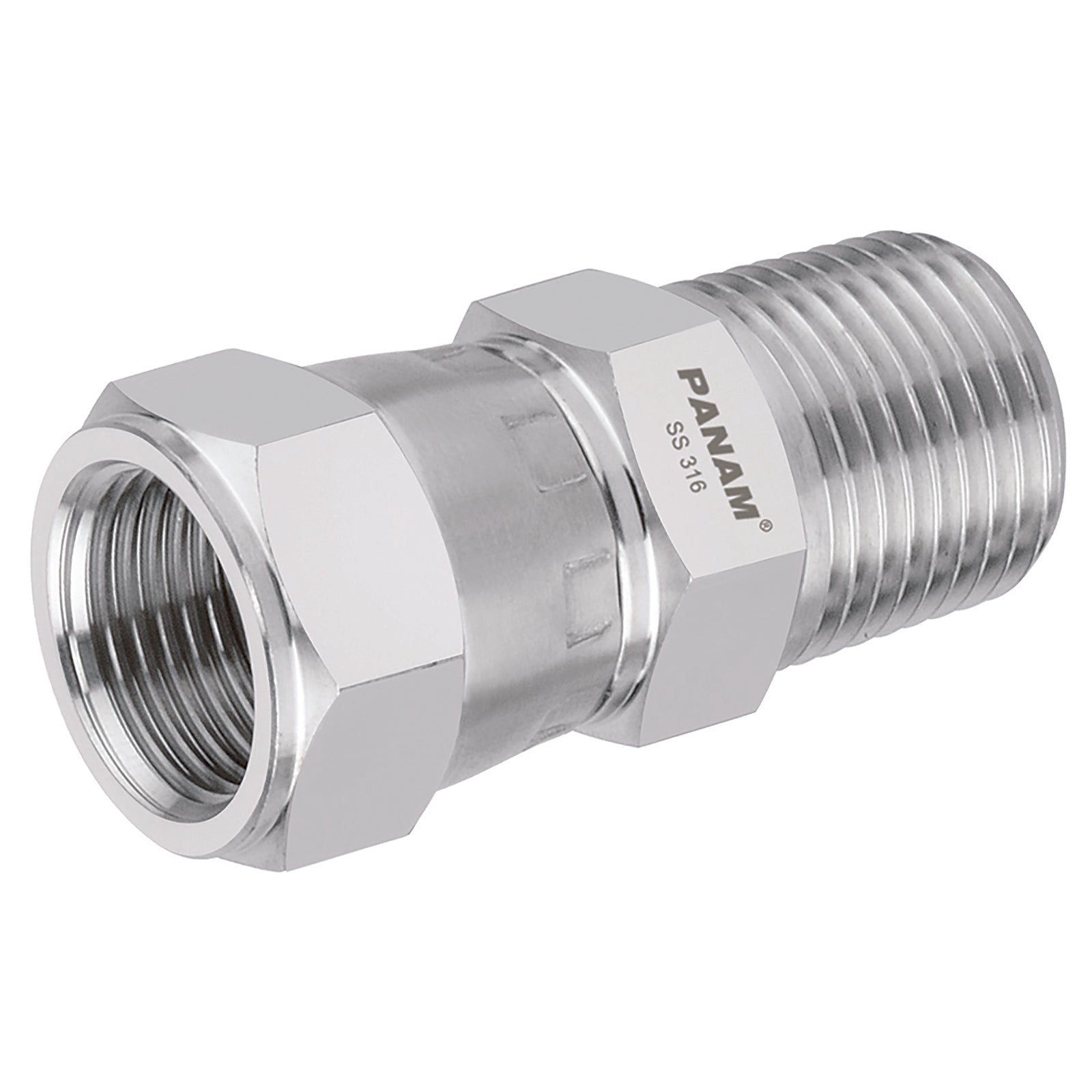 Panam 276M20N12 - 1/2" Npt X 1.1/16"-12 Unf Male/Female