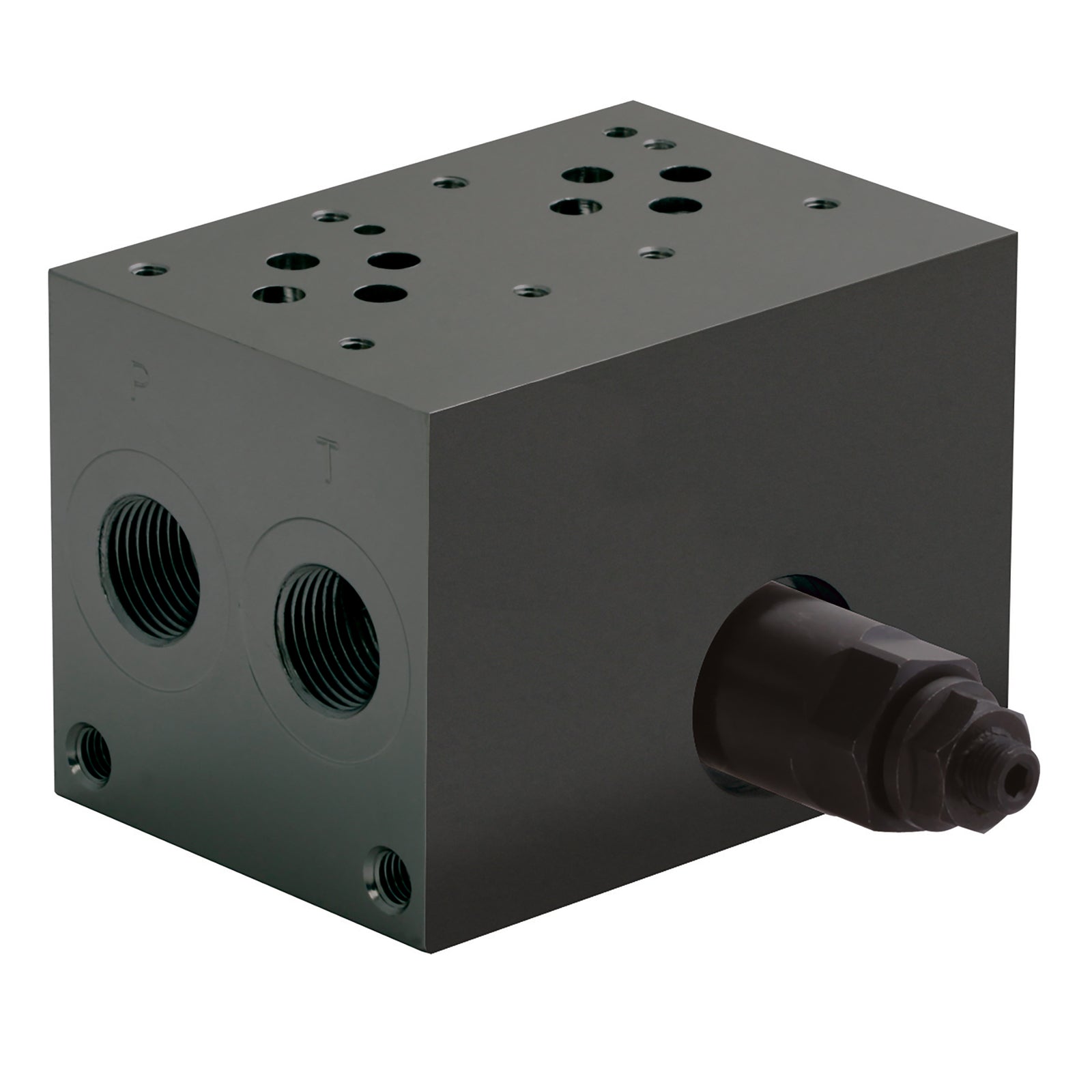 FT Pro CM3-2G-ADJ - Cetop 3 2 St Manifold Steel C/W Prv