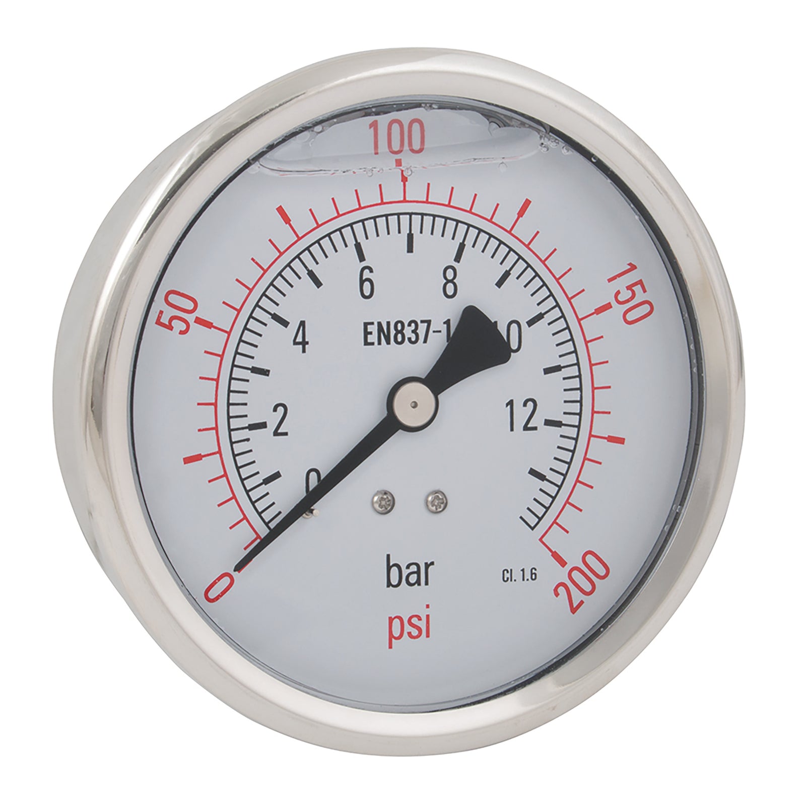 FT Pro 2038-8450 - 100mm 0-40 St.St.1/2" Cntr Bk Gauge