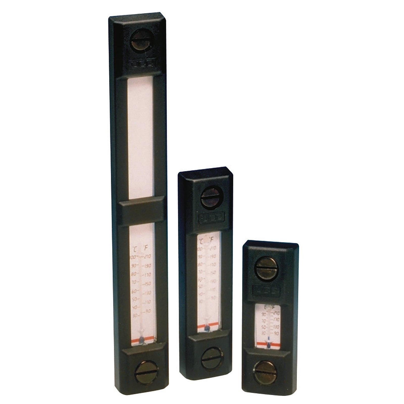 Parker FLT312 - 254mm Centres Fluid Level Gauge With Thermometer