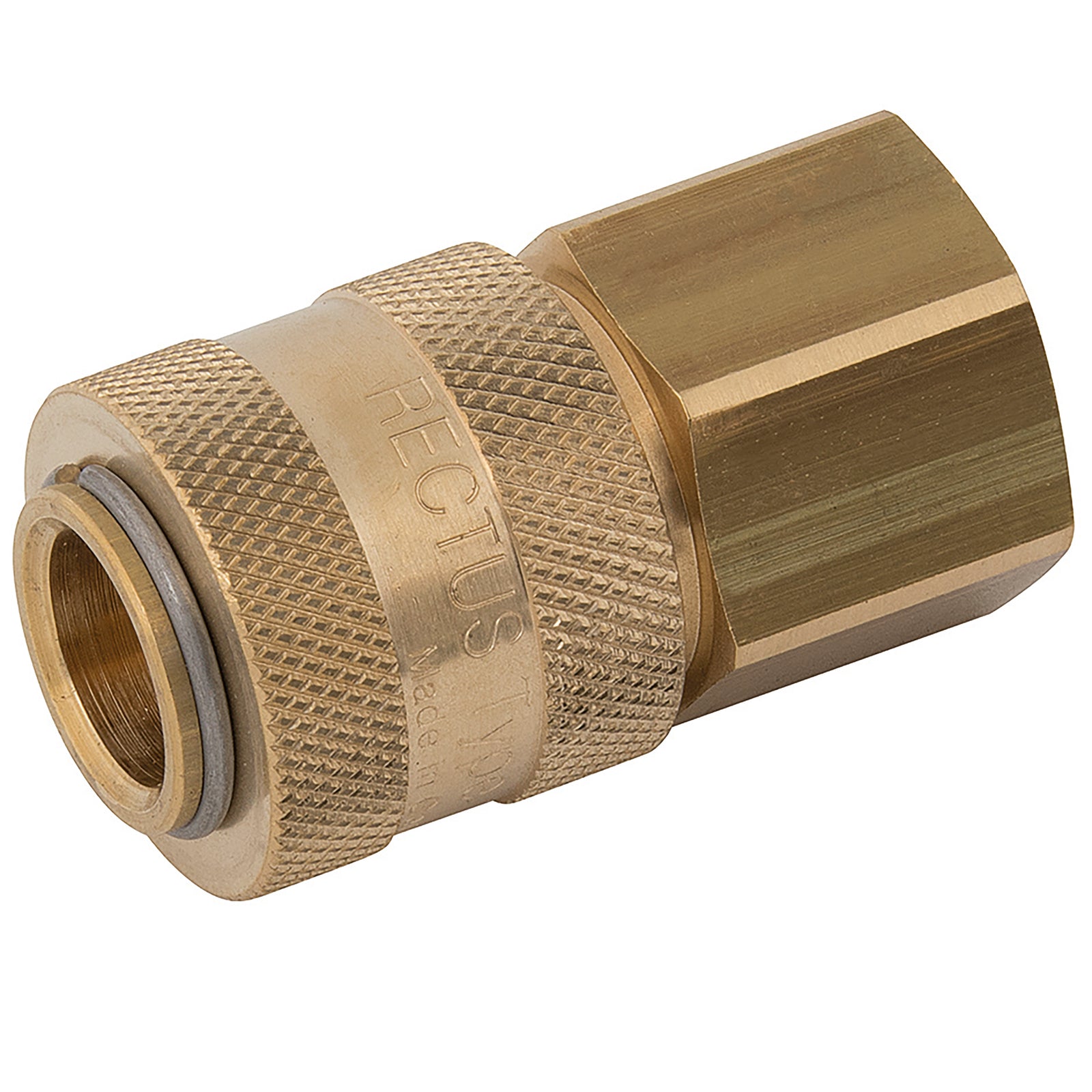 Parker Rectus 13KAIW17MPX - 3/8" BSPP Female Coupling