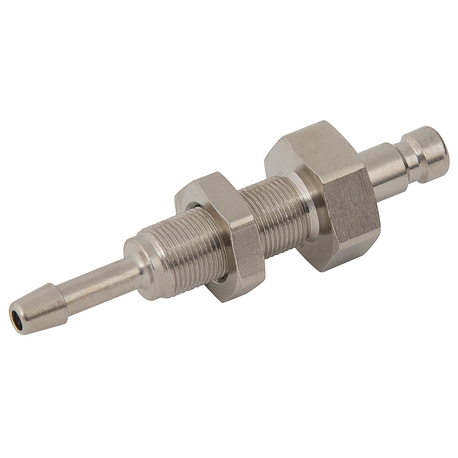 Parker Rectus 20KATS03MPN - 03mm Hose P/Mount Coupling Brass Nickel