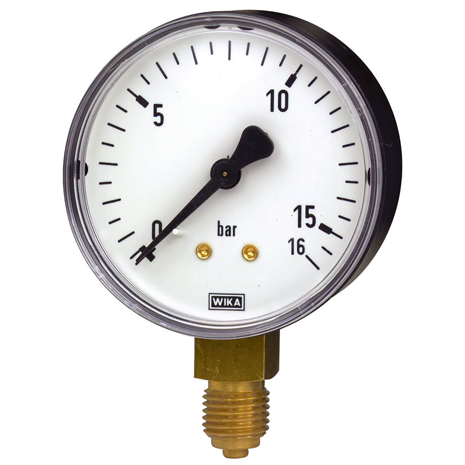 Wika WG63-14B-4BAR - 0-4Bar 63mm Dia Dry 1/4" BSP Bott