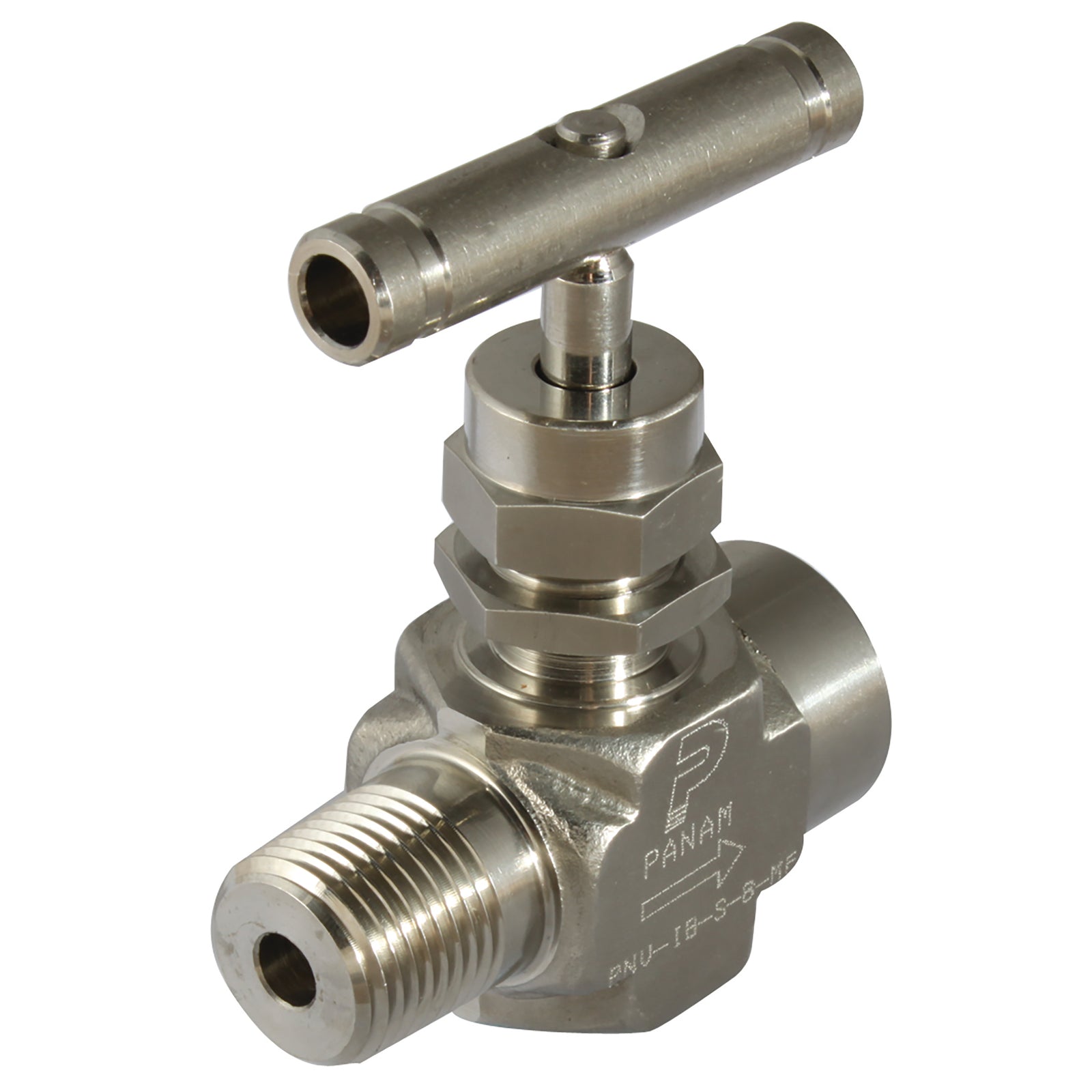 Panam PNV-HP-S-4-MF - 1/4" Nptf M/F 10000Psi 316Ss Needle Val