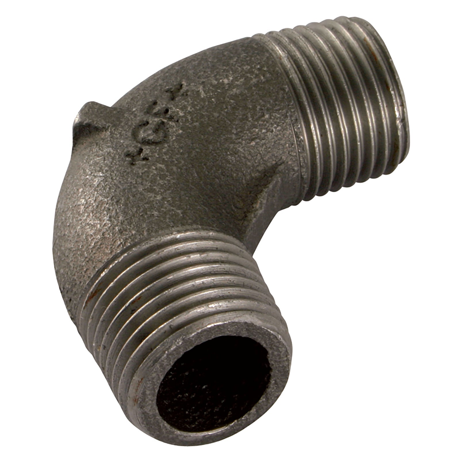 GF GF94-1N - 1" BSPT Male/Male Elbow 90 Black 94