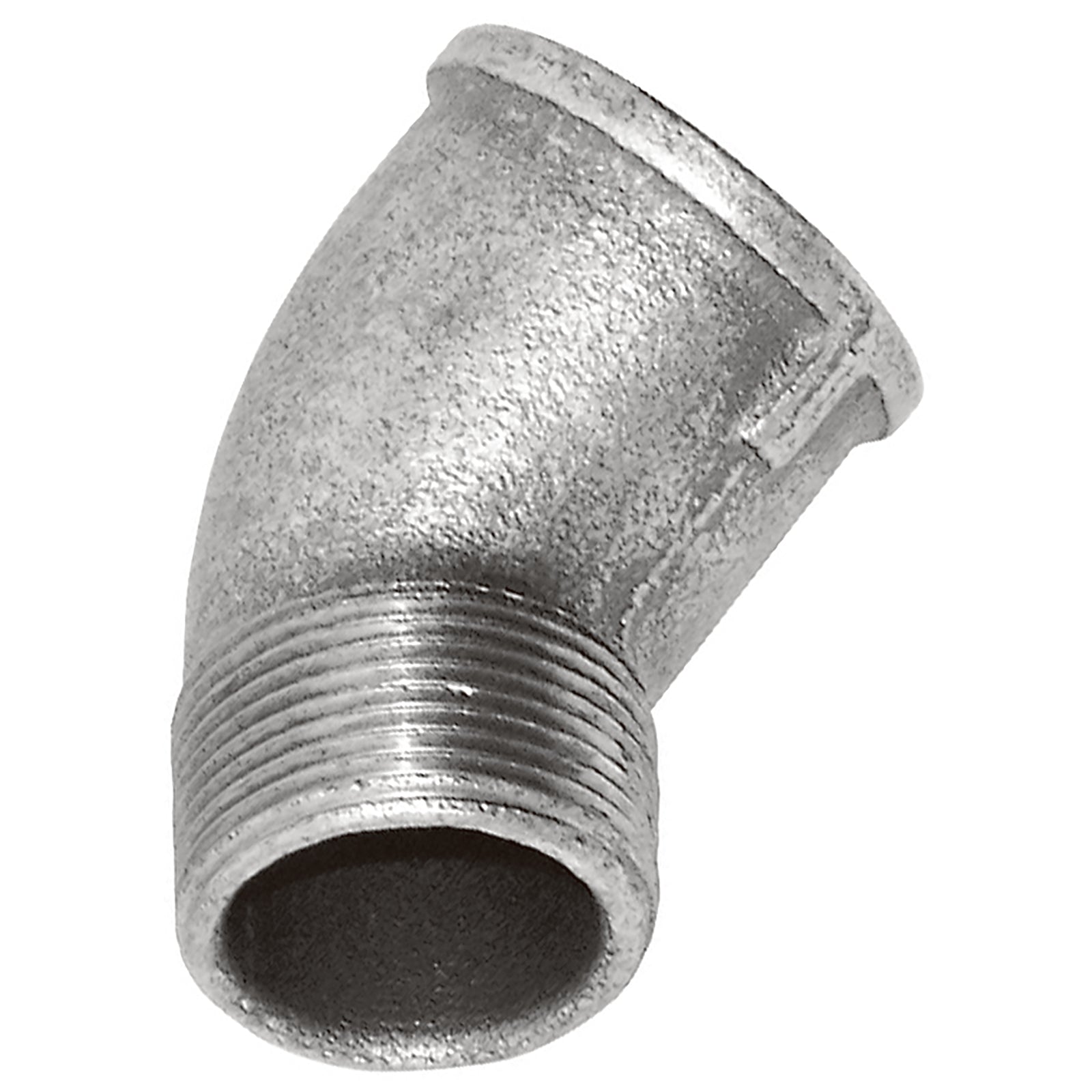 Crane C156-114 - 1.1/4"BSPT M/F 45° Elbow Fig156 Galvanised