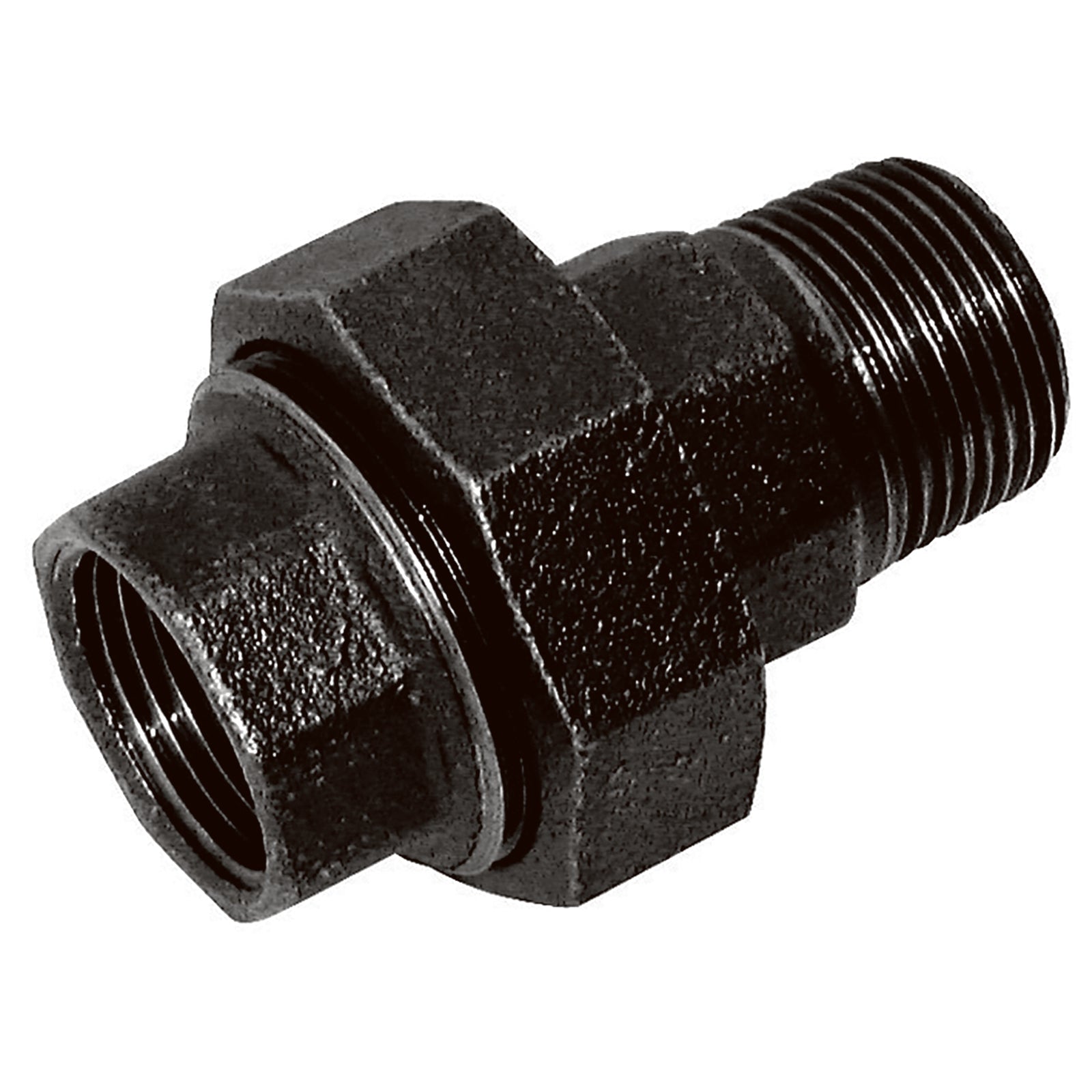 Crane C272-112N - 1.1/2"BSPT M/Fem Union Fig272 Black