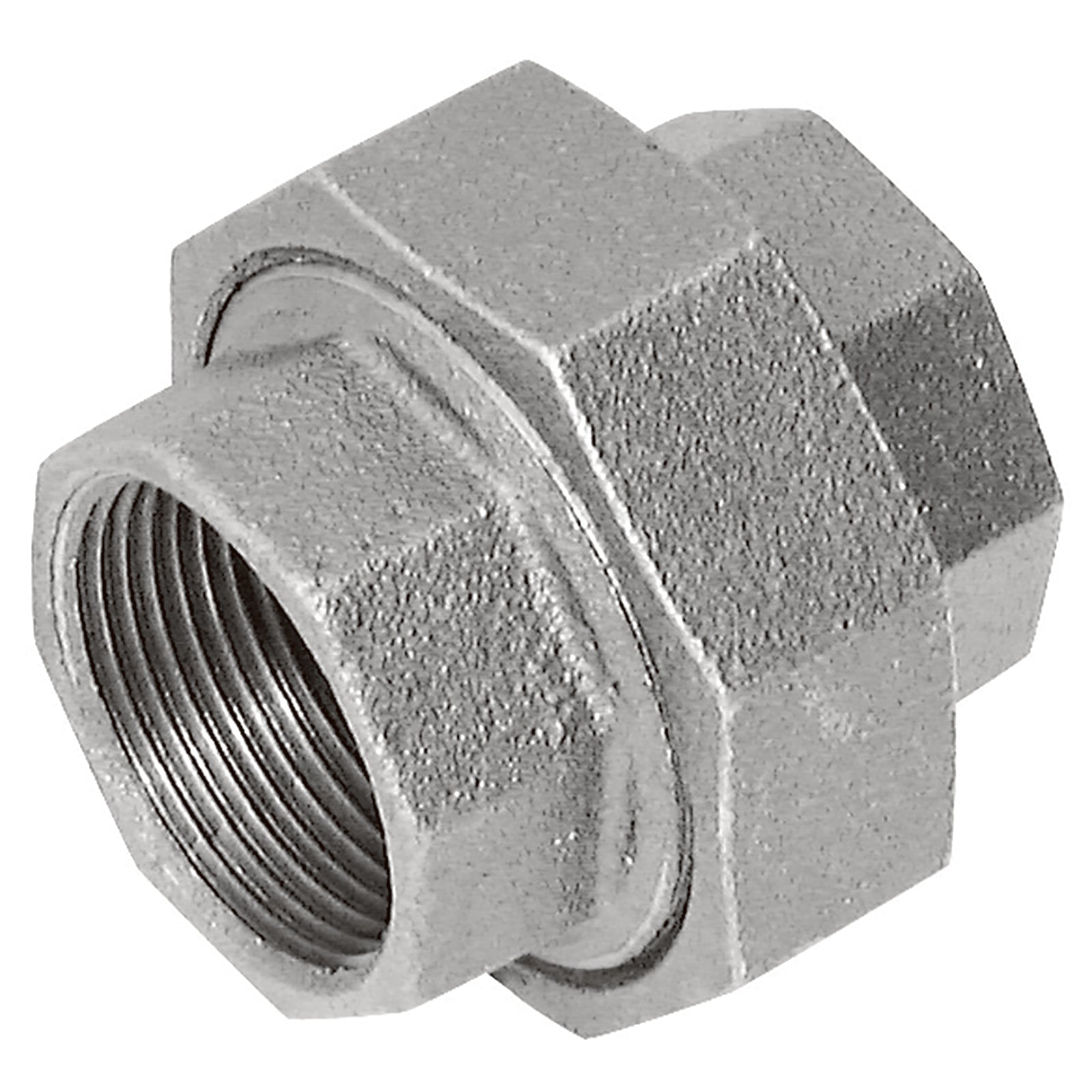 Crane C271-14 - 1/4" BSPT Fem Equal Union Fig271 Galvanised