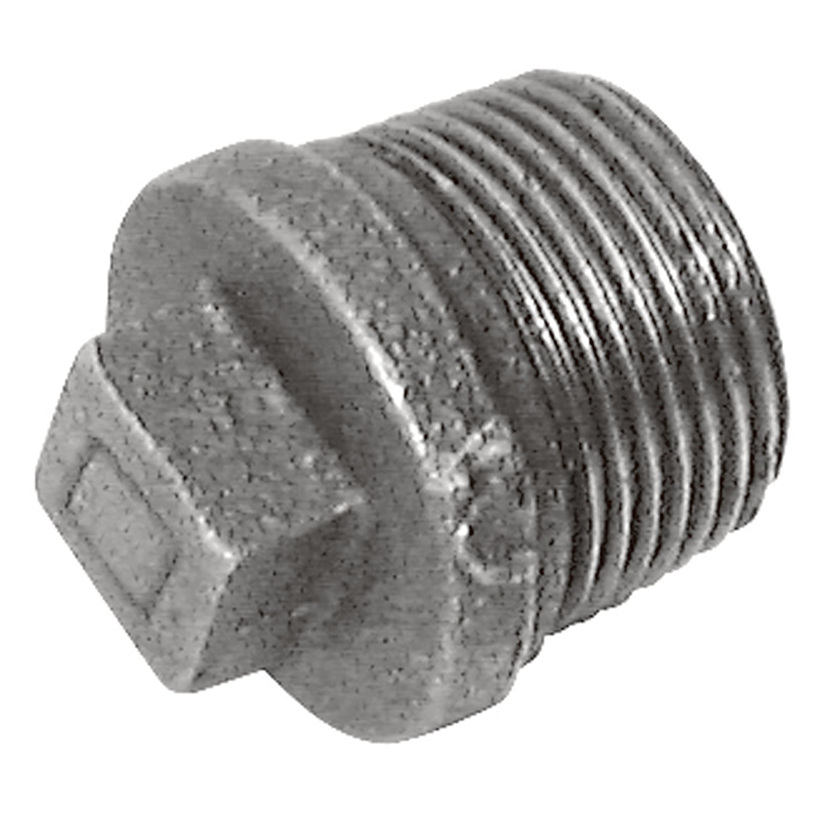 Crane C146-112 - 1.1/2"BSPT Male Beaded Solid Plug Galvanised