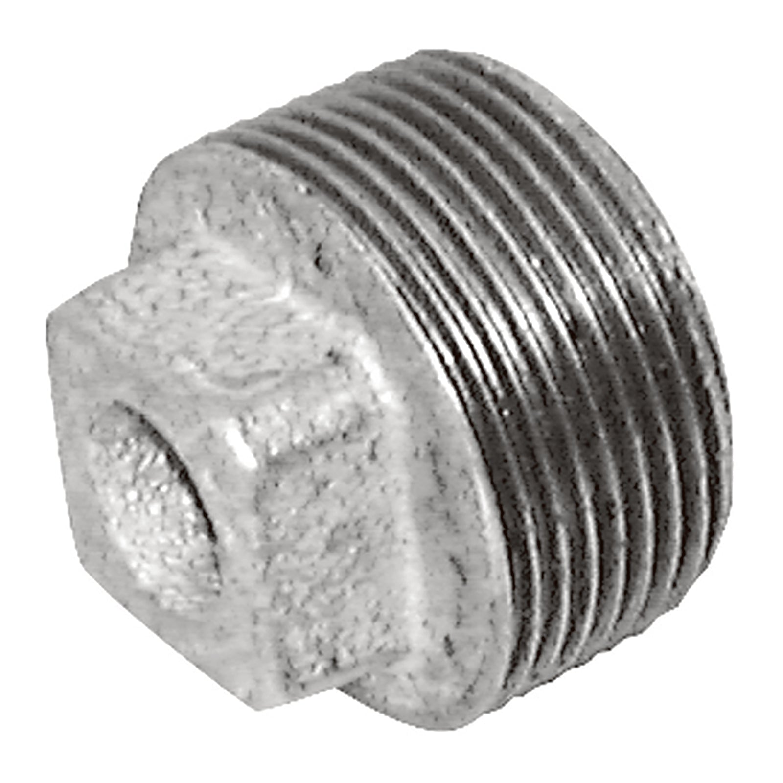 Crane C147-2 - 2" BSPT Male Hollow Plug Fig147 Galvanised