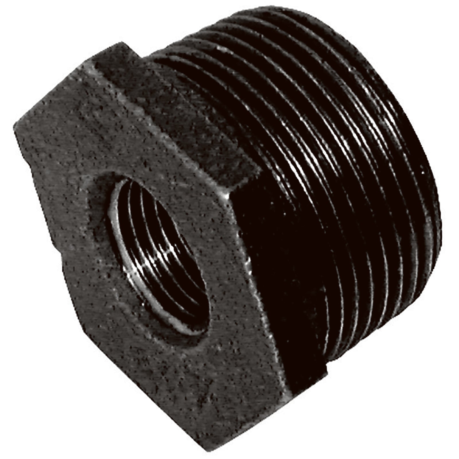 Crane C140-3-212N - 3" X 2.1/2" Black Hexagon Bush