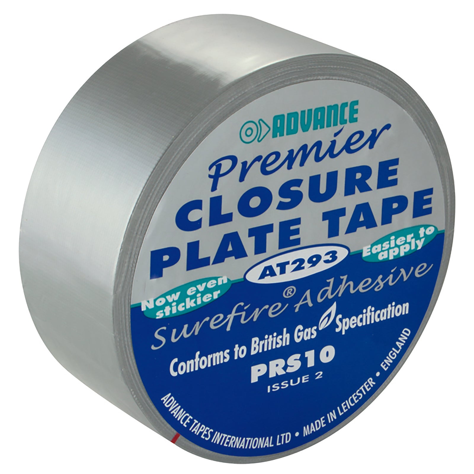 FT Pro M293GAS5025 - Prs10 Closure Plate Tape 50mm X 25 Mtrs