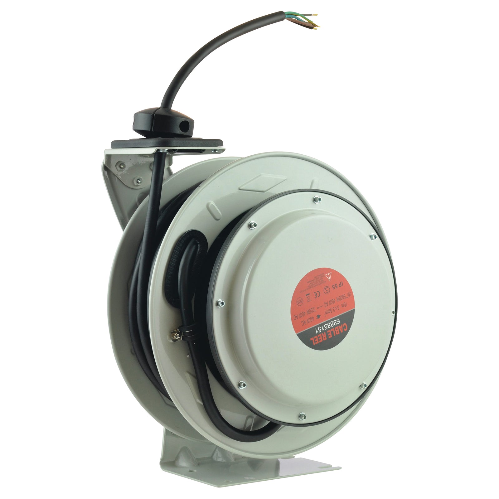 Redashe C6888-380V-50 - 3 Phase Cable Reel 15M 380V