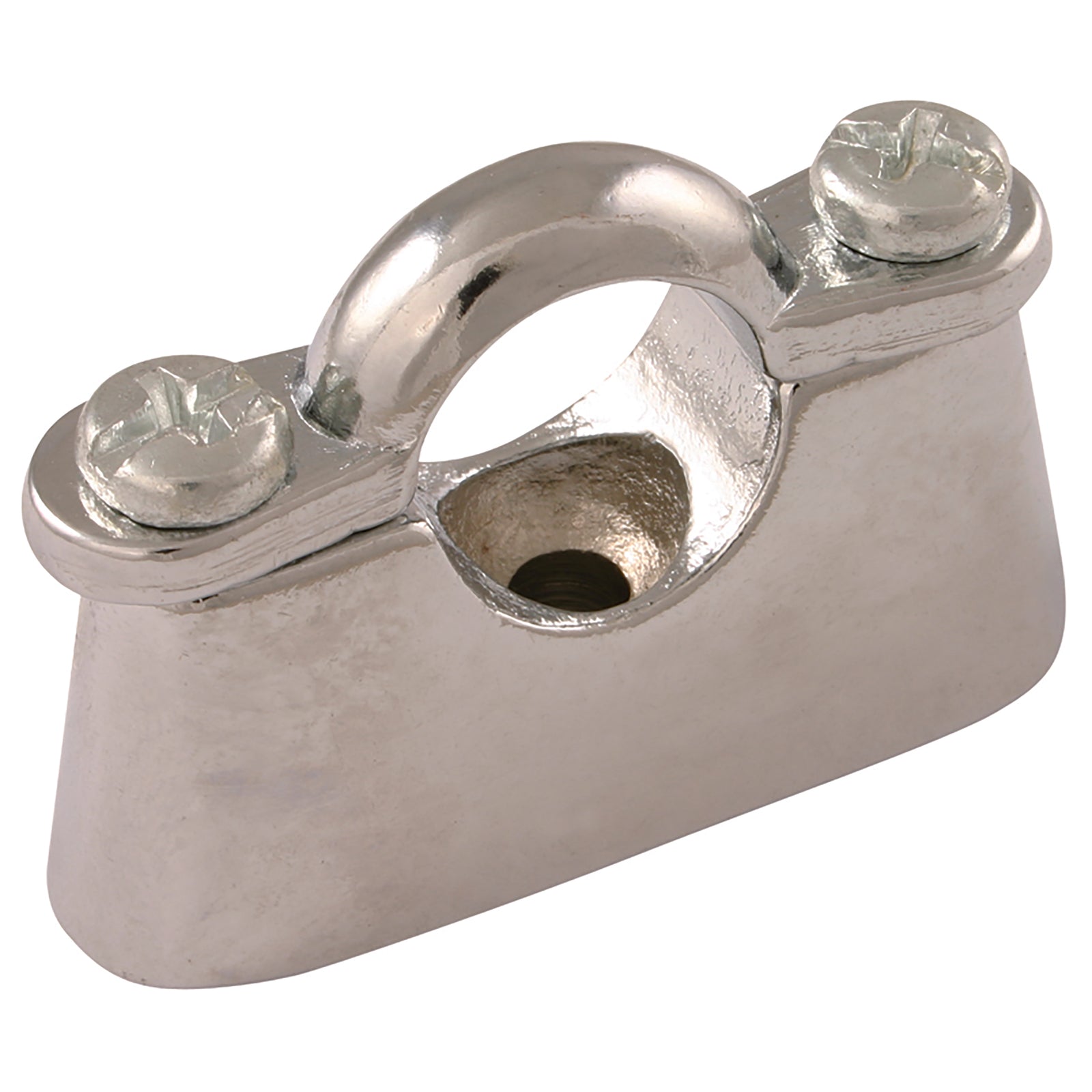 FT Pro EPS-HB15CP-S - 15mm OD Hospital Pipe Clip Chrome Plate