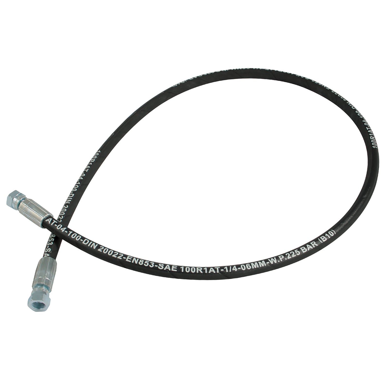 FT Pro 1BFF0404-600 - R1 Flexible Oil Line 1/4" F/F X 600mm