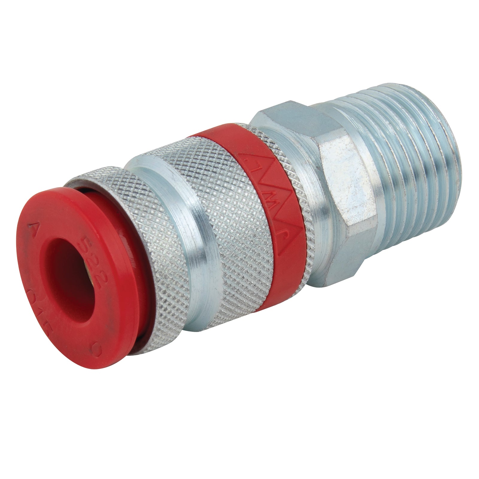 JWL '52201417 - 3/8" BSPT Male Coupling
