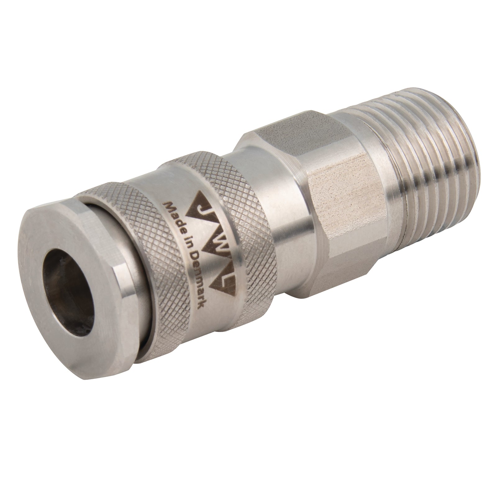 JWL '54001213 - 1/4" BSPT Male Coupling