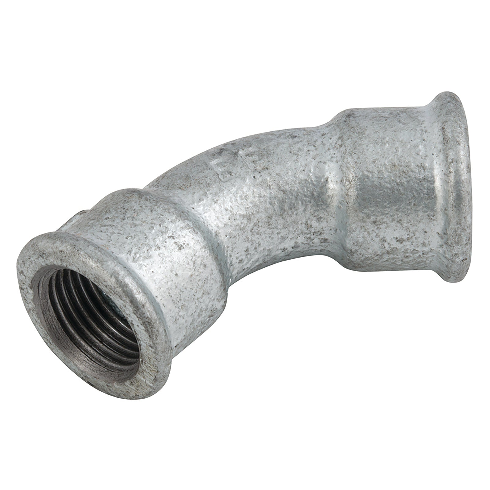 EE EE-MI41-1 - 1" BSP Female 45° Equal Bend Galvanised