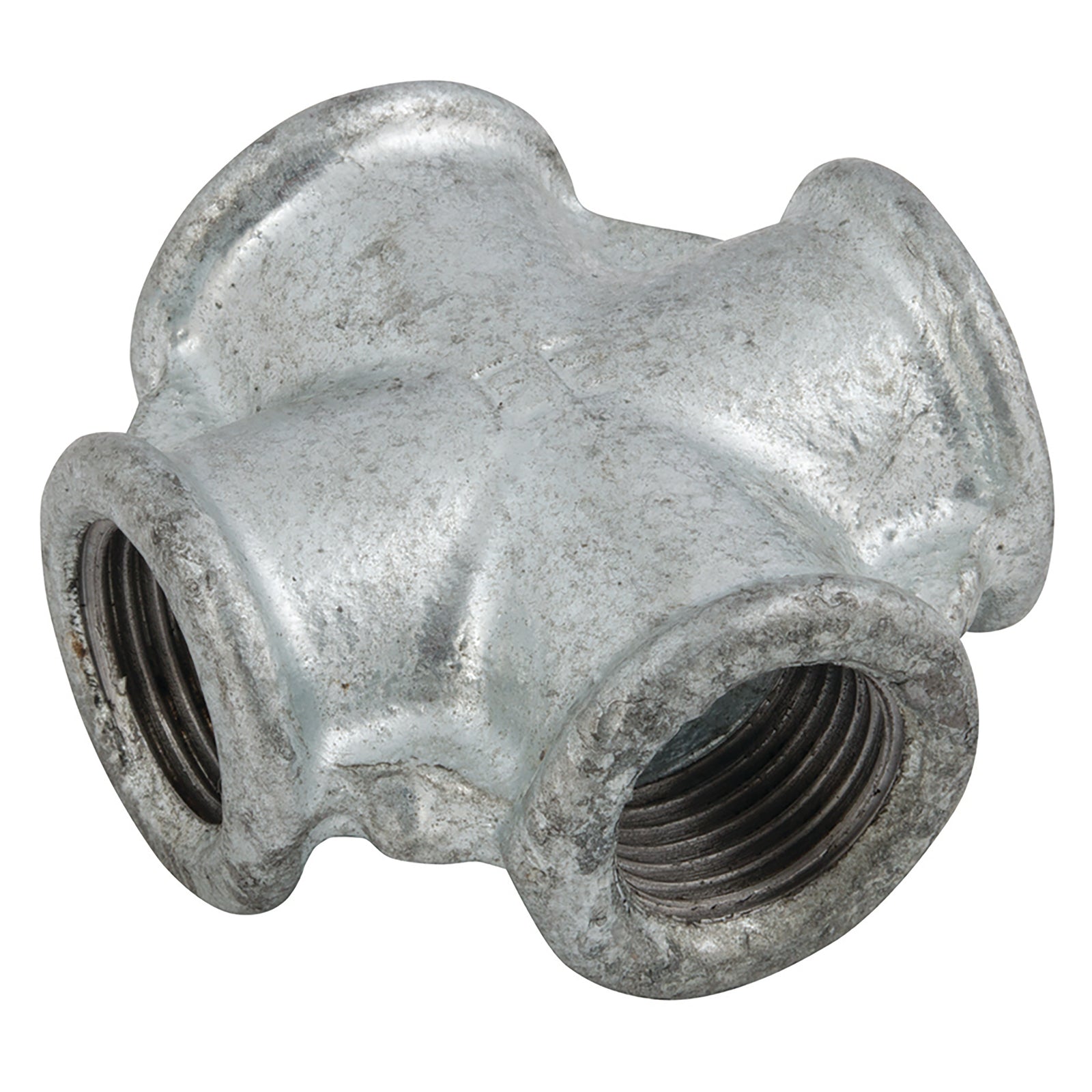 EE EE-MI180-2 - 2" BSP Fem Equal Cross Galvanised 180