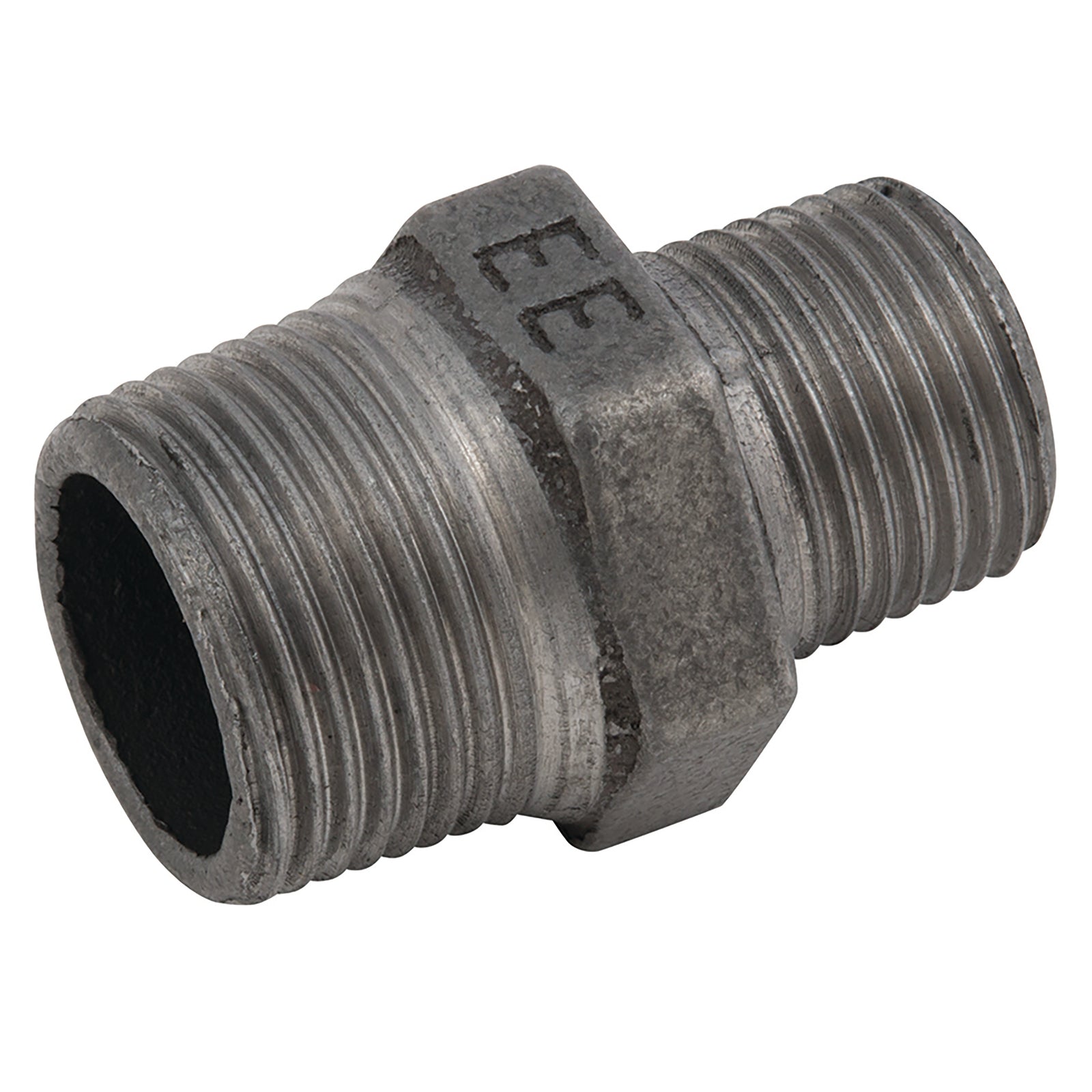 EE EE-MI245-112114N - 1.1/2"X1.1/4"BSPT Male Nipple Black