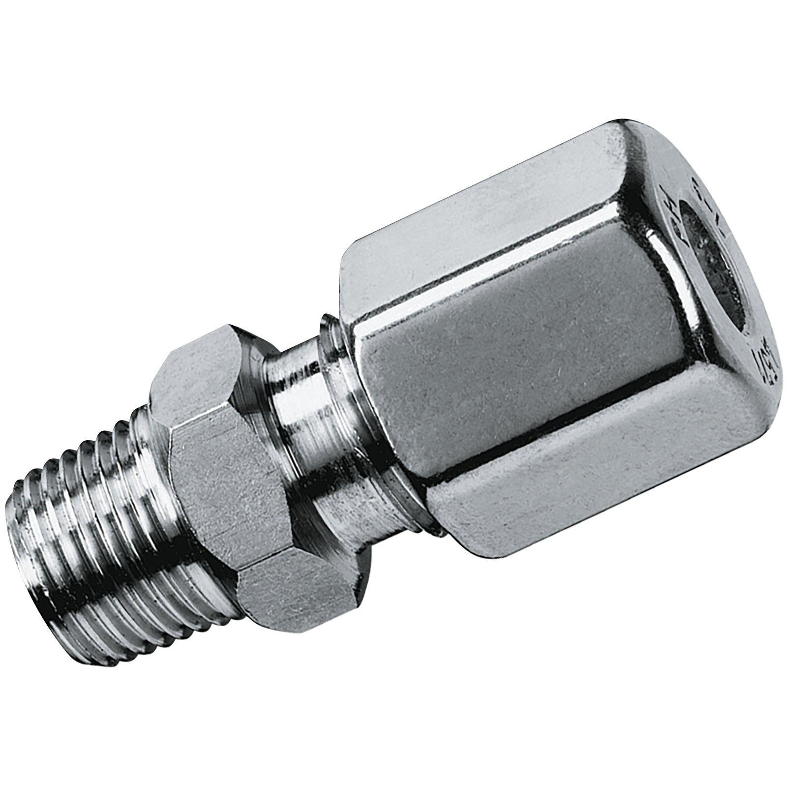 Danfoss Waltech GEV8L1/4NPT1.45 - 8mm OD X 1/4" Npt Male Stud Ss (L)