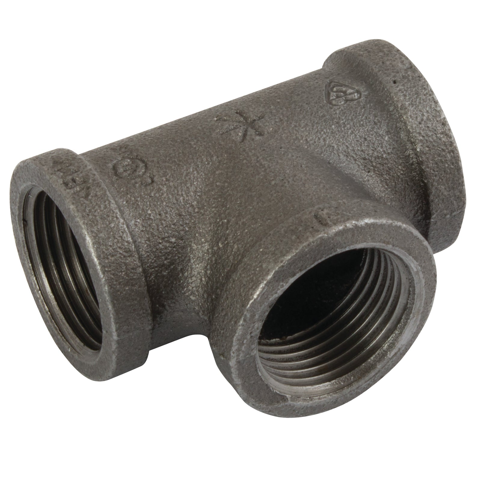 K-Line Connect K-MI130-38N - (Bs Fig161) Fem BSPT Equal Tee 3/8 Blk