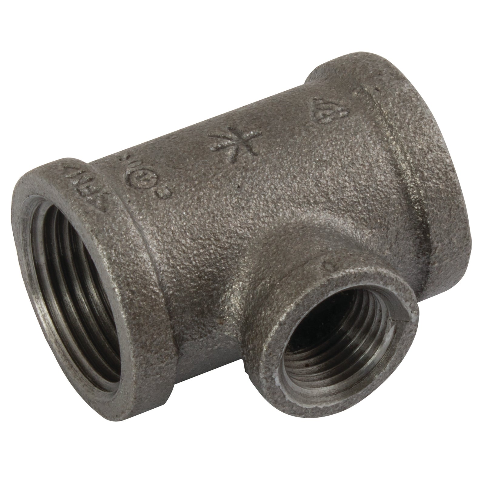 K-Line Connect K-MI130-12-34N - (Bs Fig161) Fem Red Tee 1/2 X 3/4 Blk