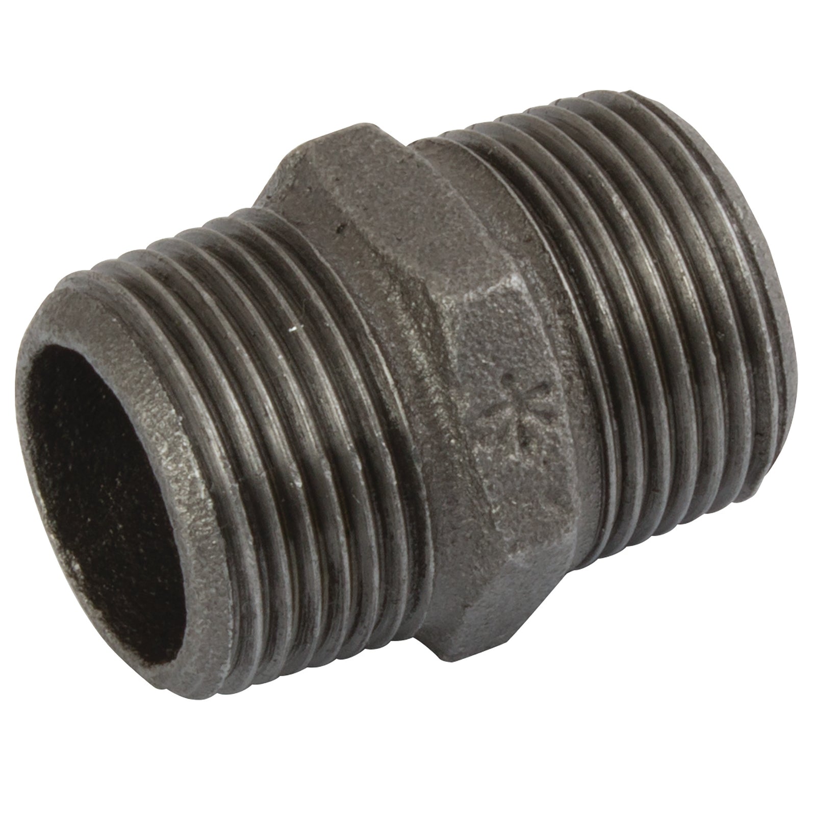 K-Line Connect K-MI280-14N - (Bs Fig144) BSPT Hex Nipple 1/4 Blk