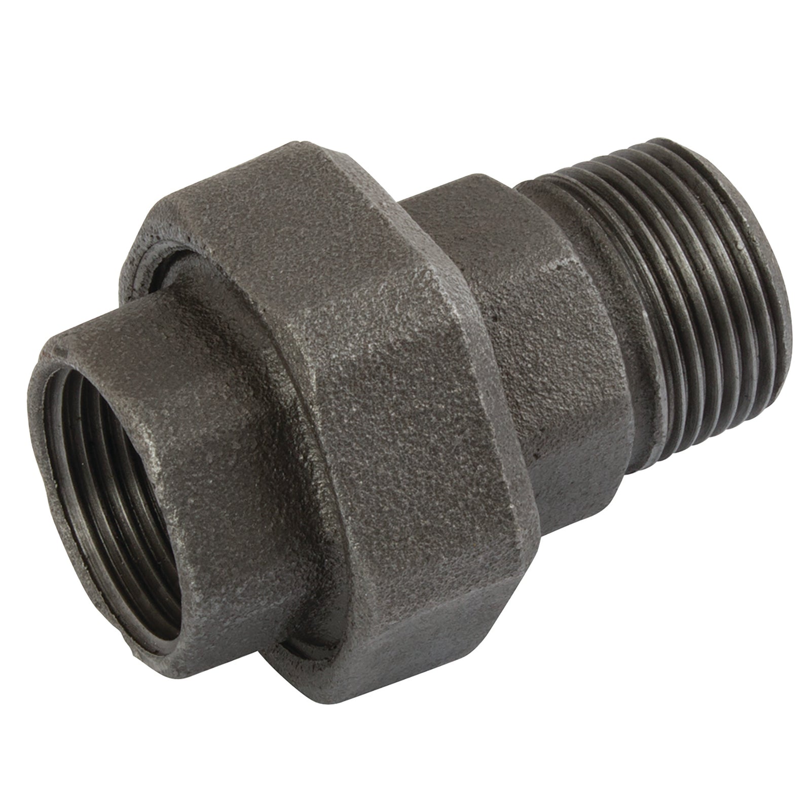 K-Line Connect K-MI331-12N - (Bs Fig257) BSPT Mxf Union 1/2 Blk