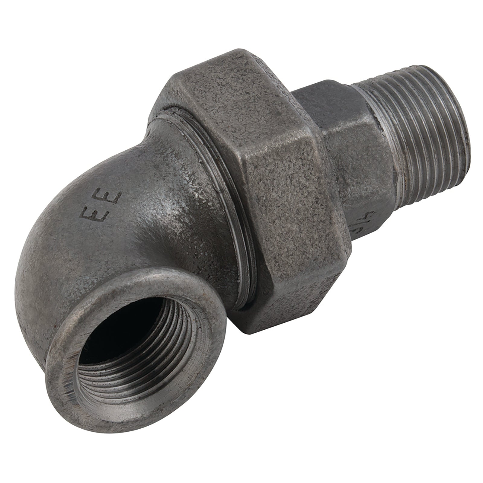 EE EE-MI98-12N - 1/2"BSP Mxf90 Uni.Tap.Elb.Blk