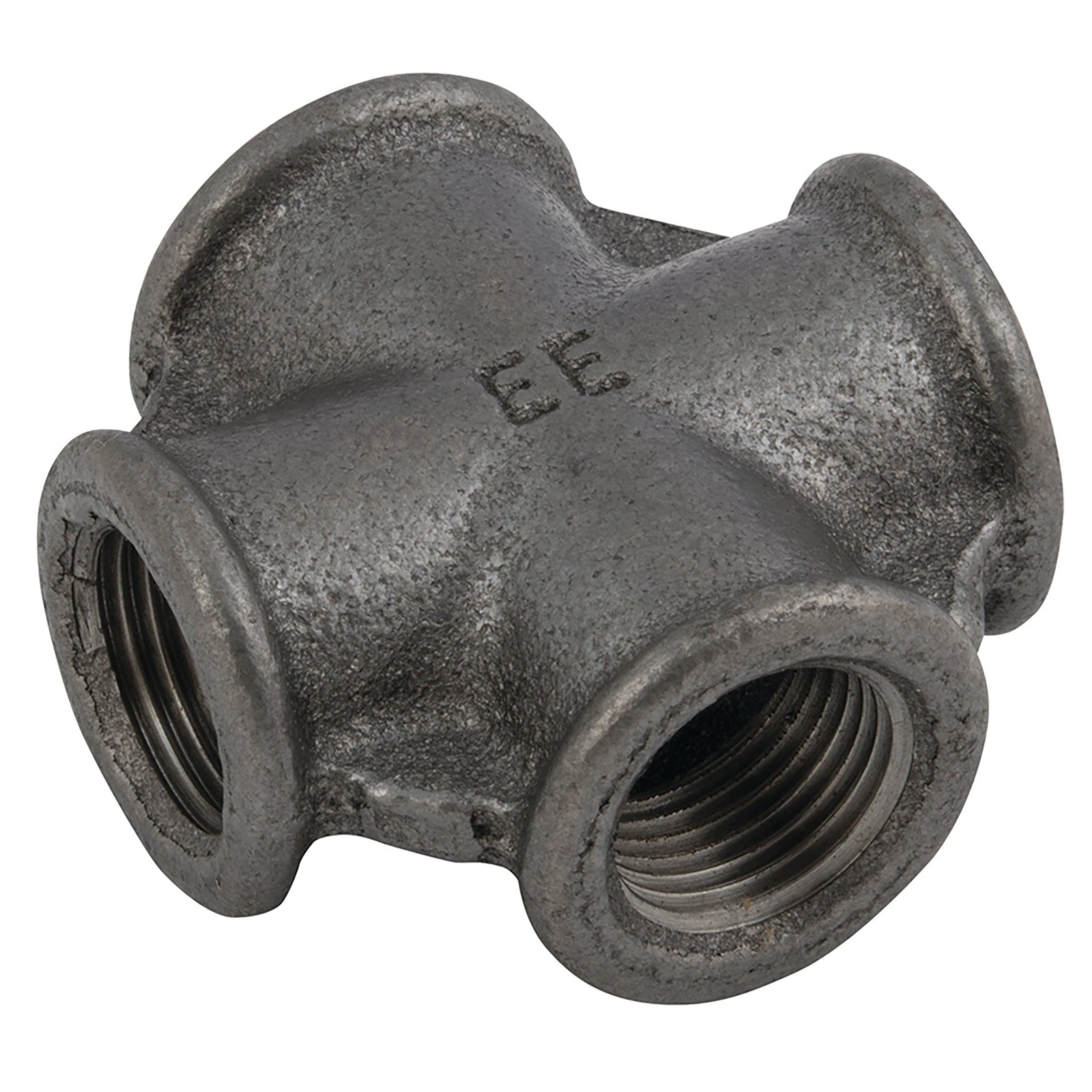 EE EE-MI180-114N - 1.1/4"BSP Fem Equal Cross Black 180